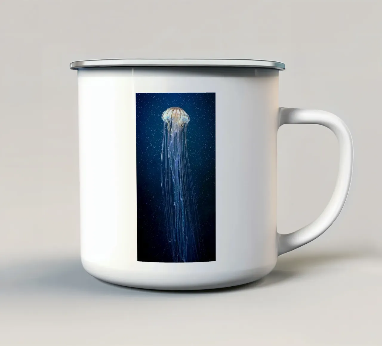 epic jellyfish tazza in smalto da ryan