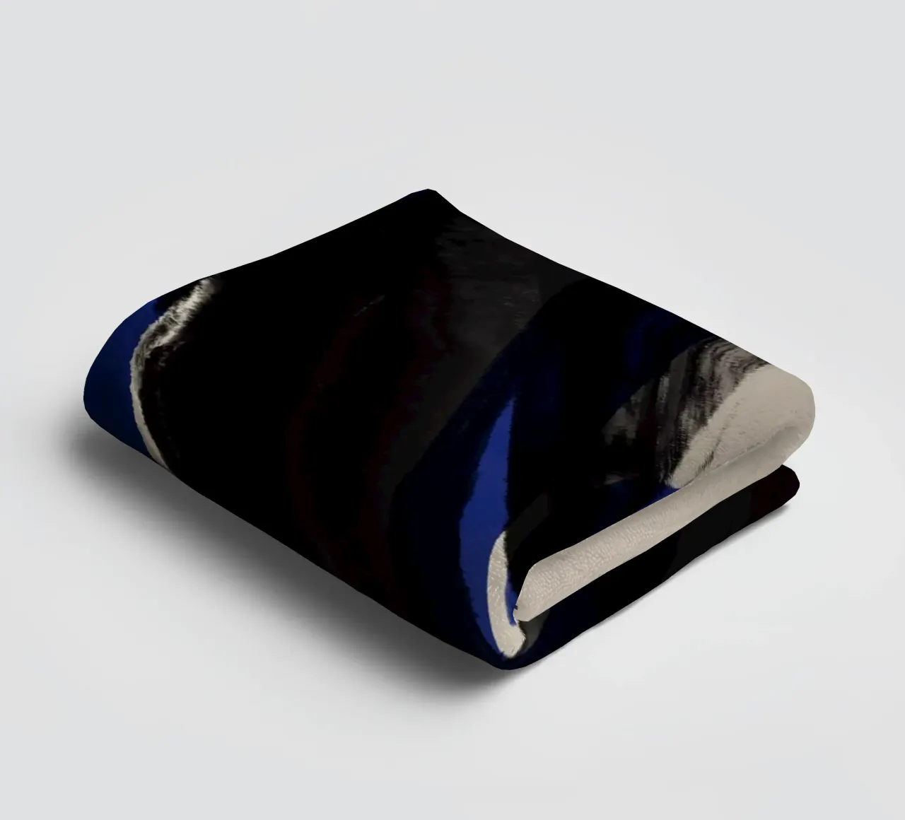 Black And Blue No 1 asciugamano da bagno da treechild