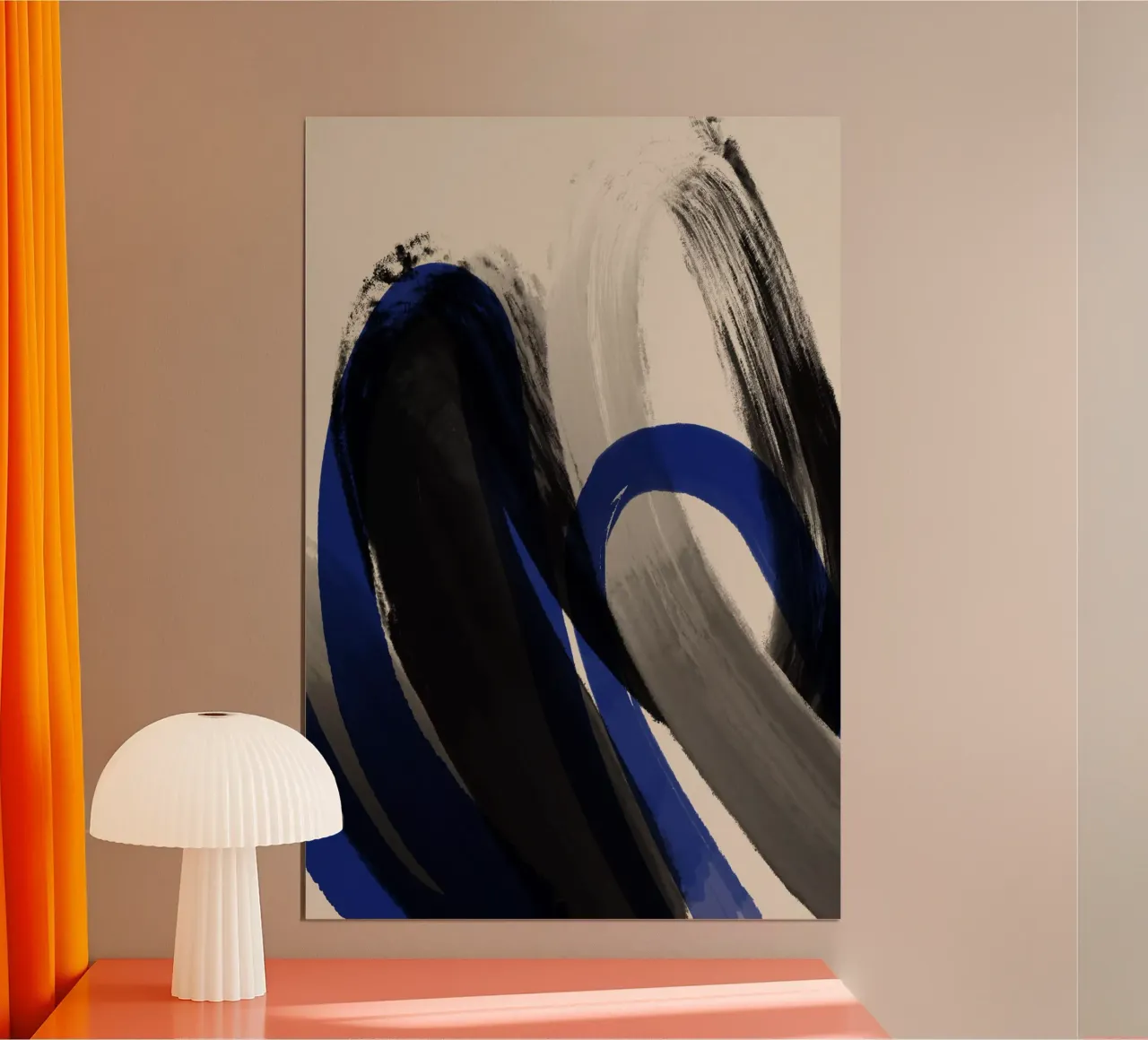 Black And Blue No 1 poster da treechild