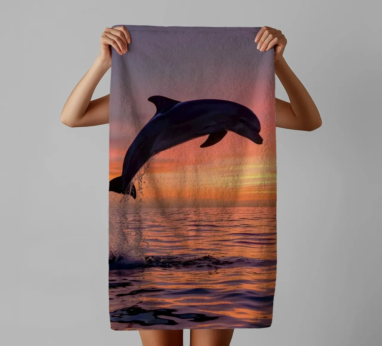 dolphin jump asciugamano da bagno da ryan