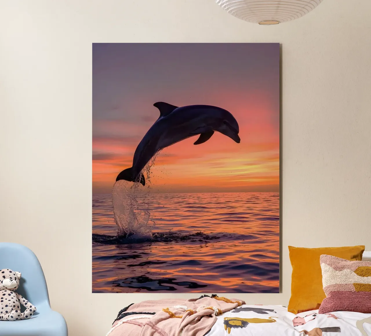 dolphin jump alluminio dibond da ryan