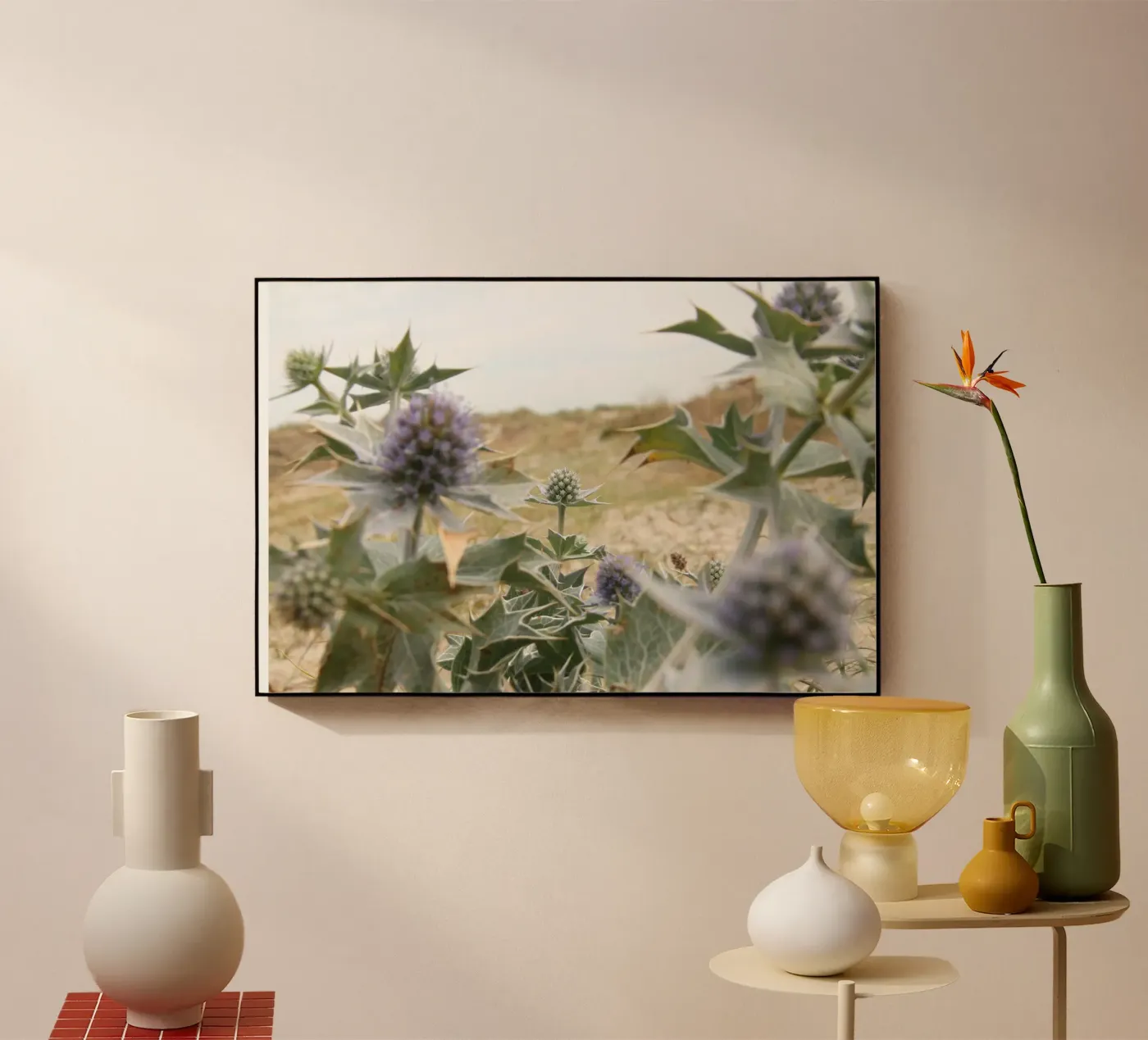 Thistle acrylic glass by eyes & tries