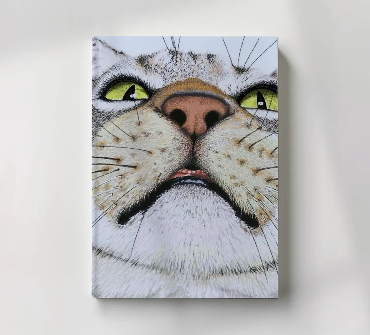 potrait cat notebook by ryan