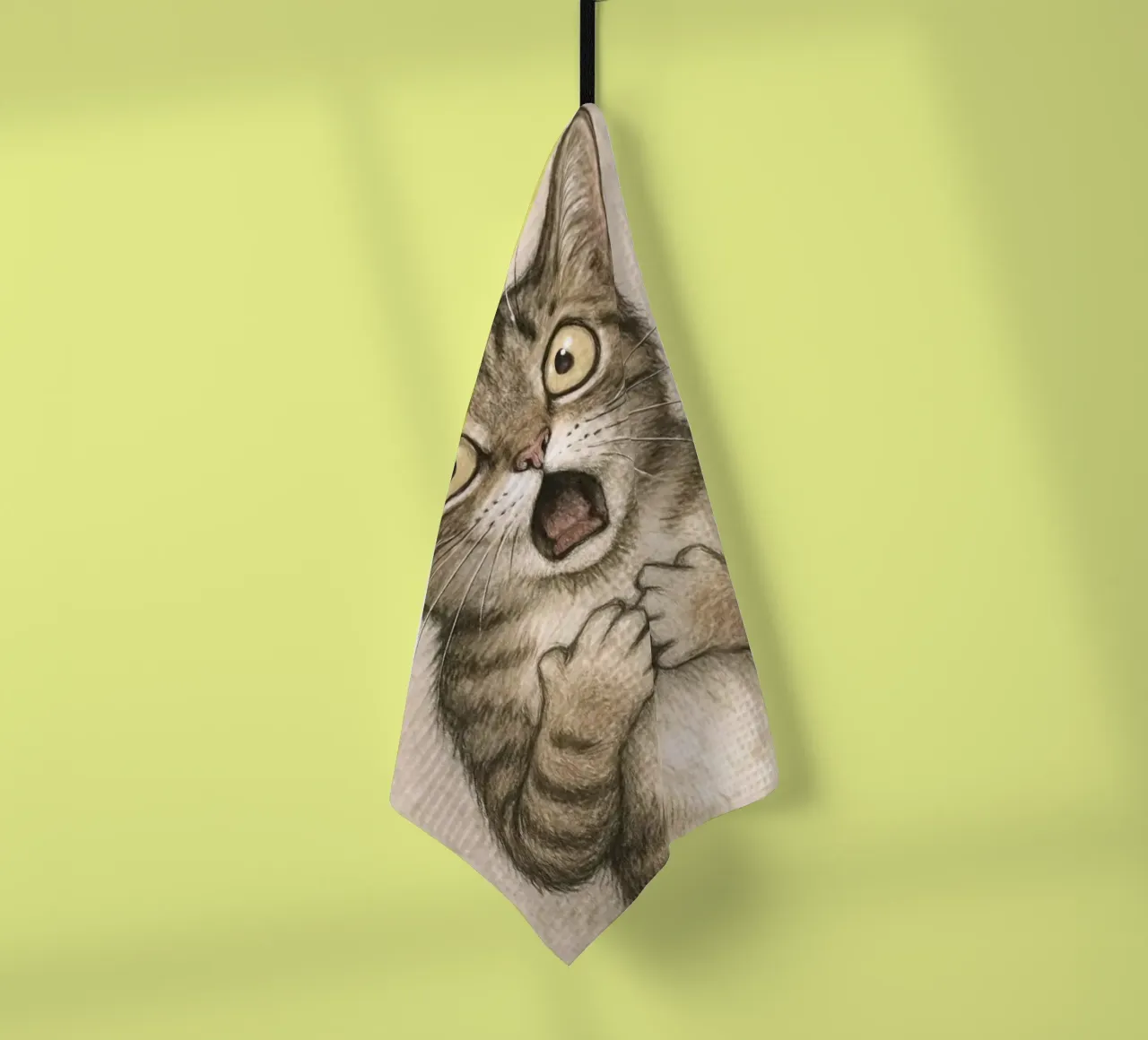 wow cat canovaccio da cucina da ryan