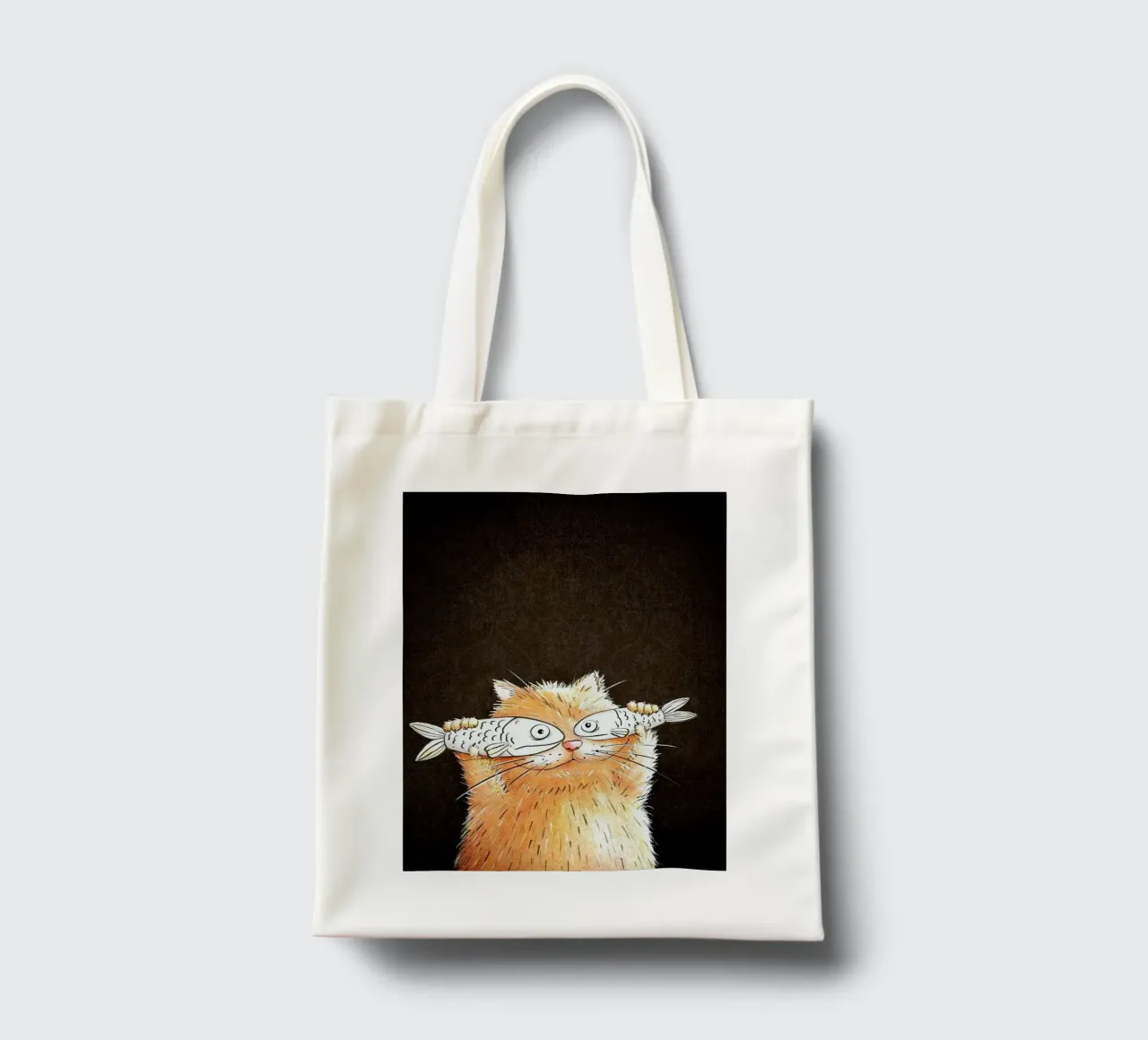 cat fisheye borsa in juta da ryan