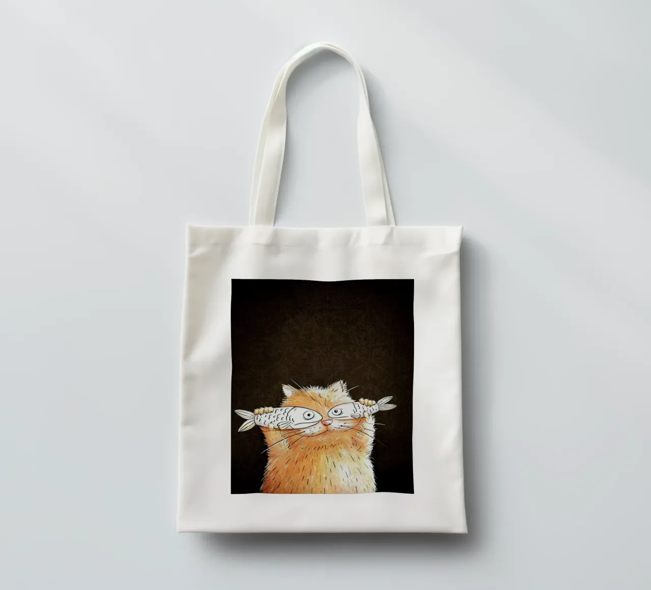 cat fisheye borsa in juta da ryan