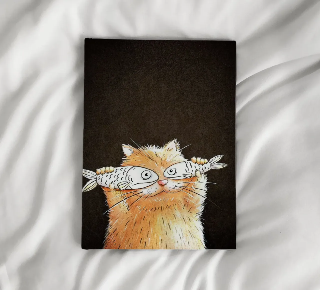 cat fisheye notebook by ryan