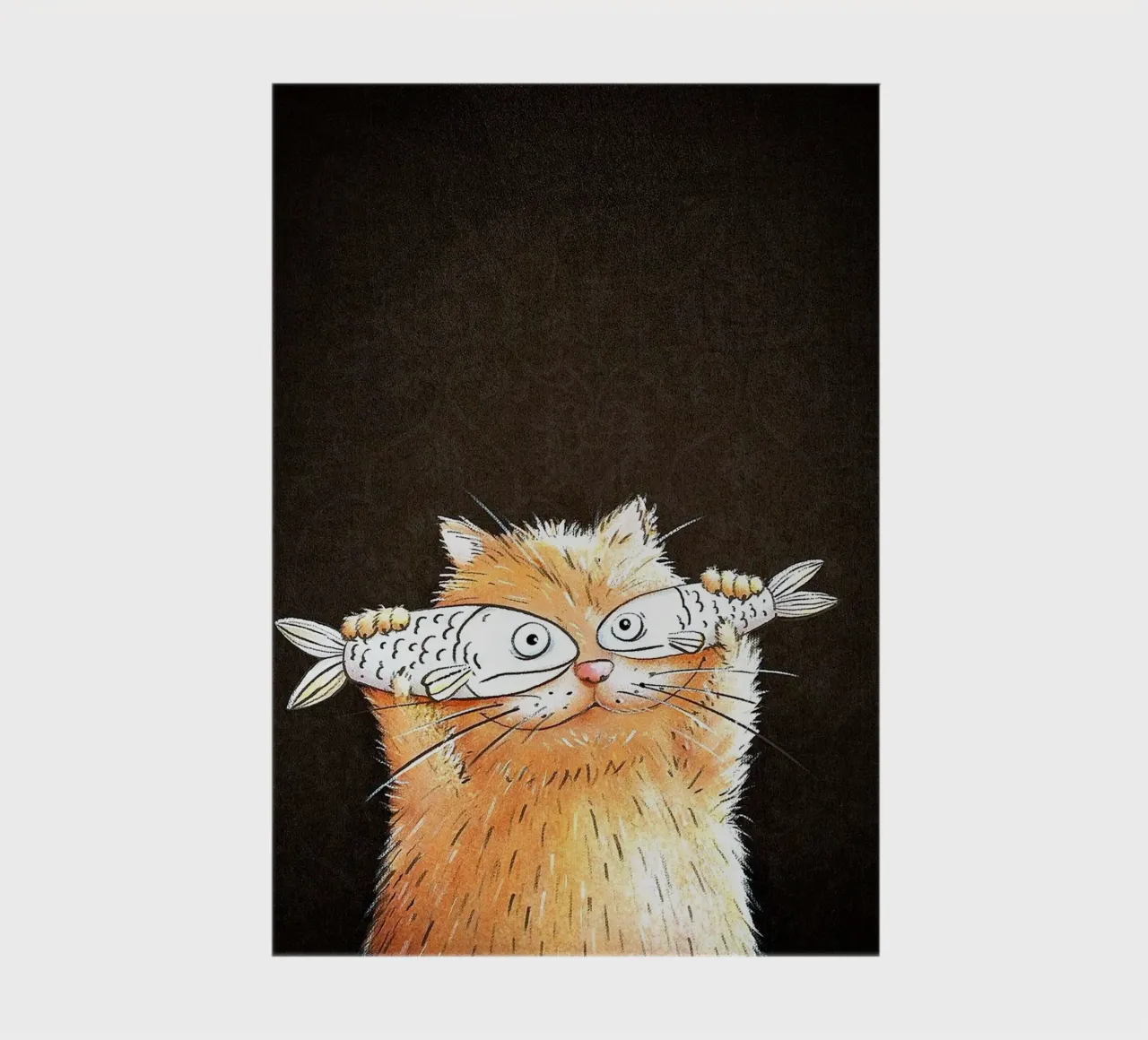 cat fisheye notebook by ryan