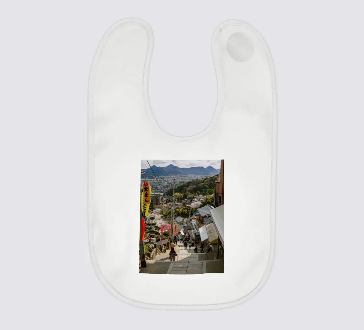 Le scale dei templi in Giappone bavaglino da Marcel Bisig