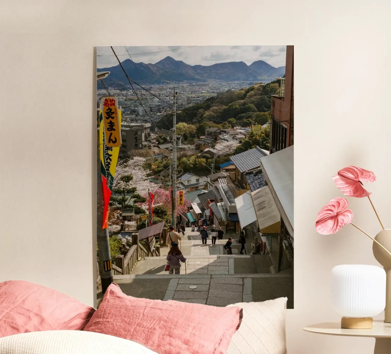 Le scale dei templi in Giappone plexiglass da Marcel Bisig