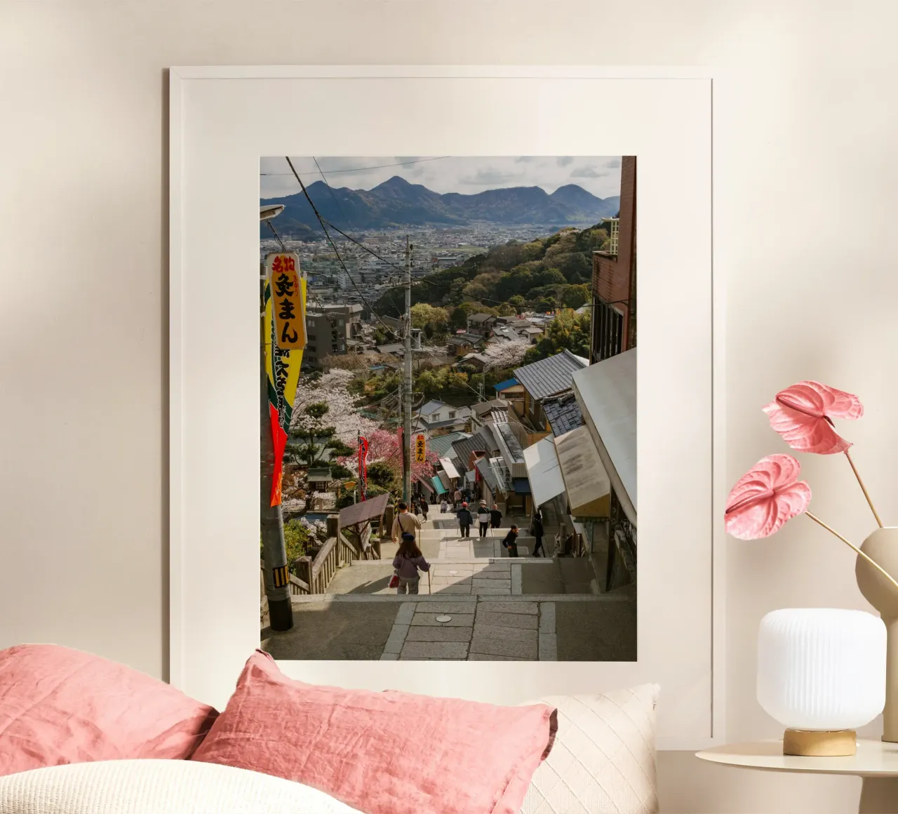 Le scale dei templi in Giappone carta hahnemühle da Marcel Bisig