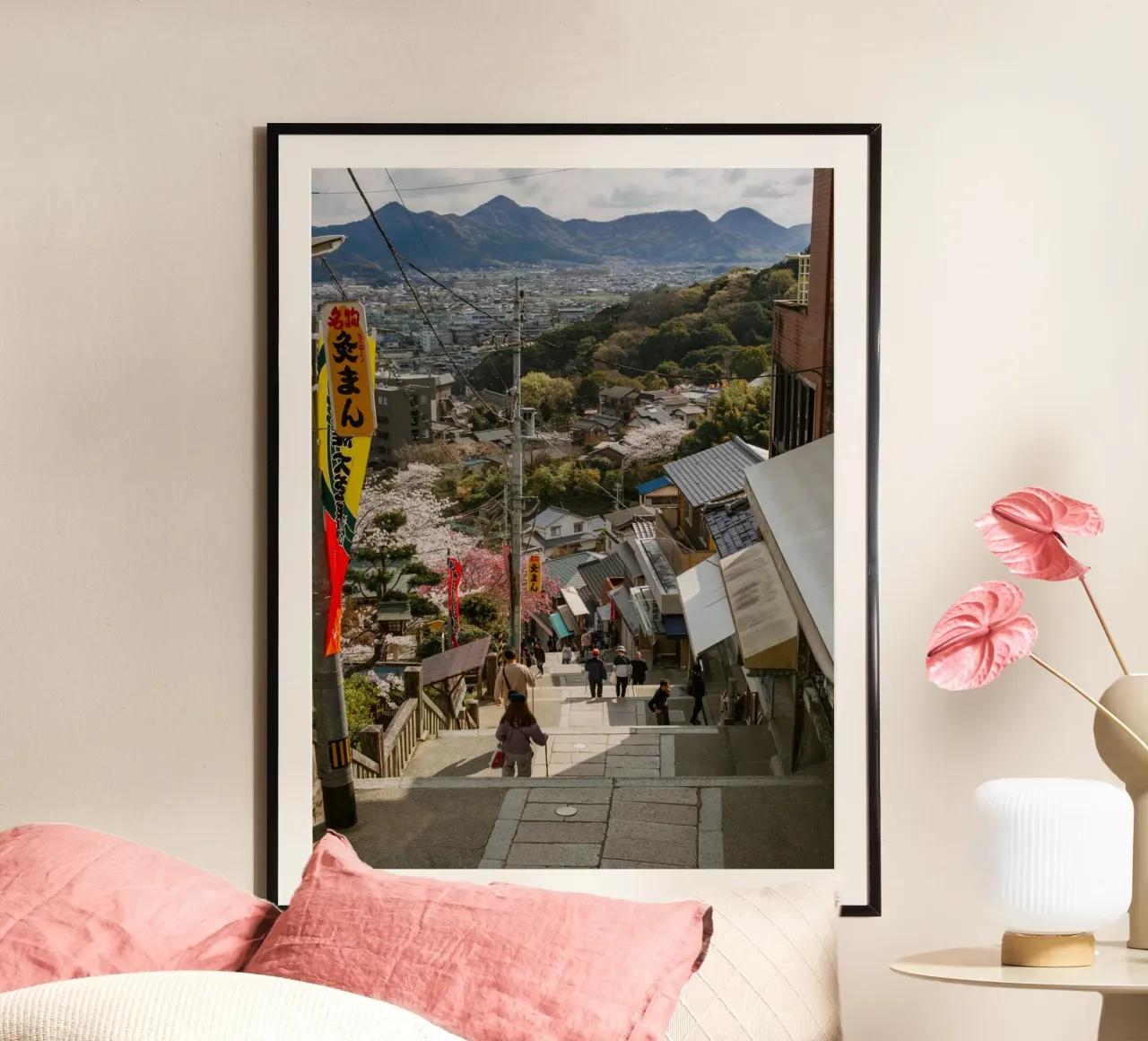 Le scale dei templi in Giappone carta hahnemühle da Marcel Bisig