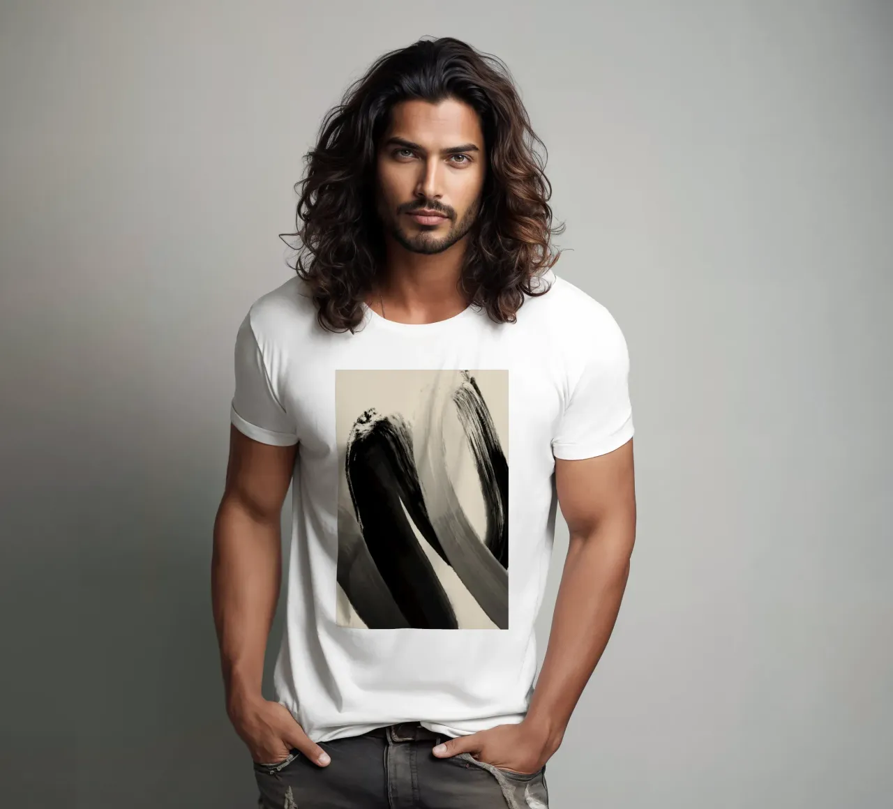 Brush Strokes No 23 t-shirt da treechild