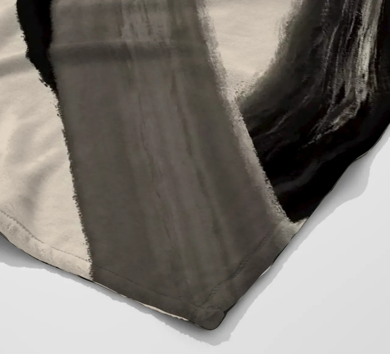 Brush Strokes No 23 coperta in pile da treechild