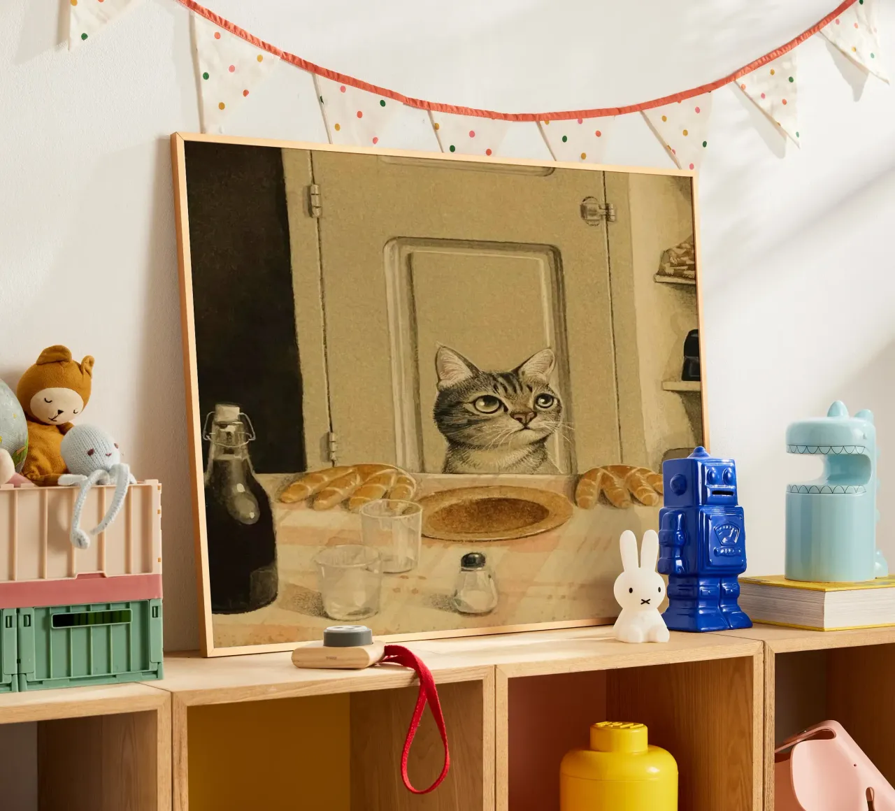 cat in dining table carta hahnemühle da ryan