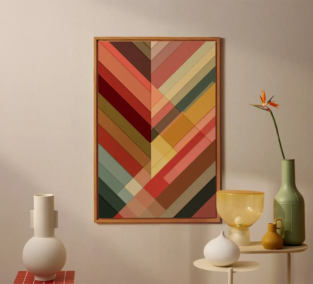 Diagonal Symphony pannello forex da Geometrica