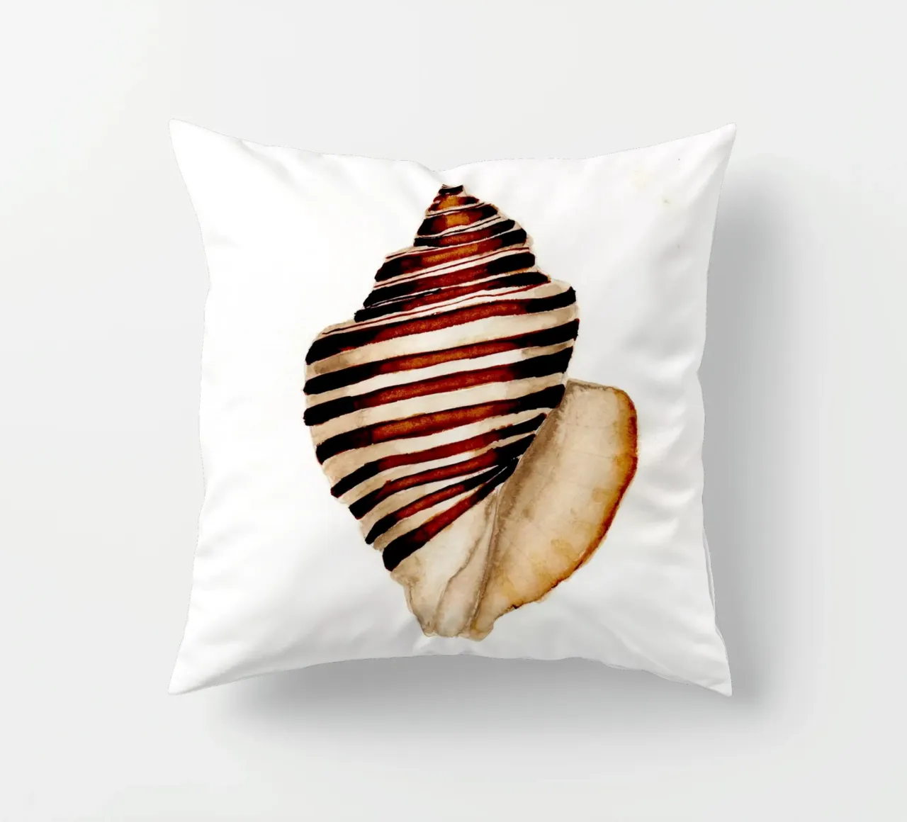 stripe shell cuscino da Nathys_illustration