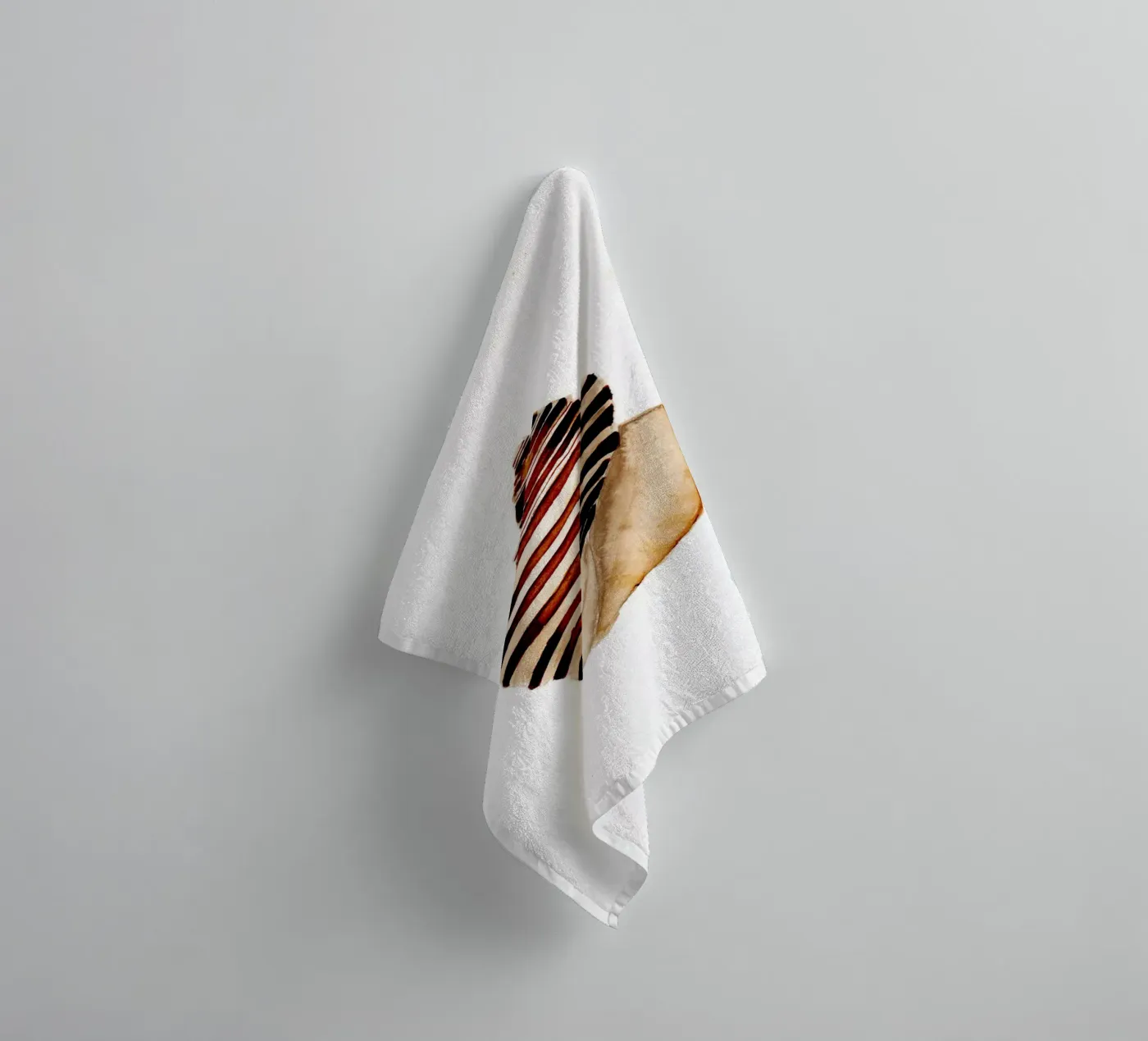 stripe shell badhanddoek van Nathys_illustration