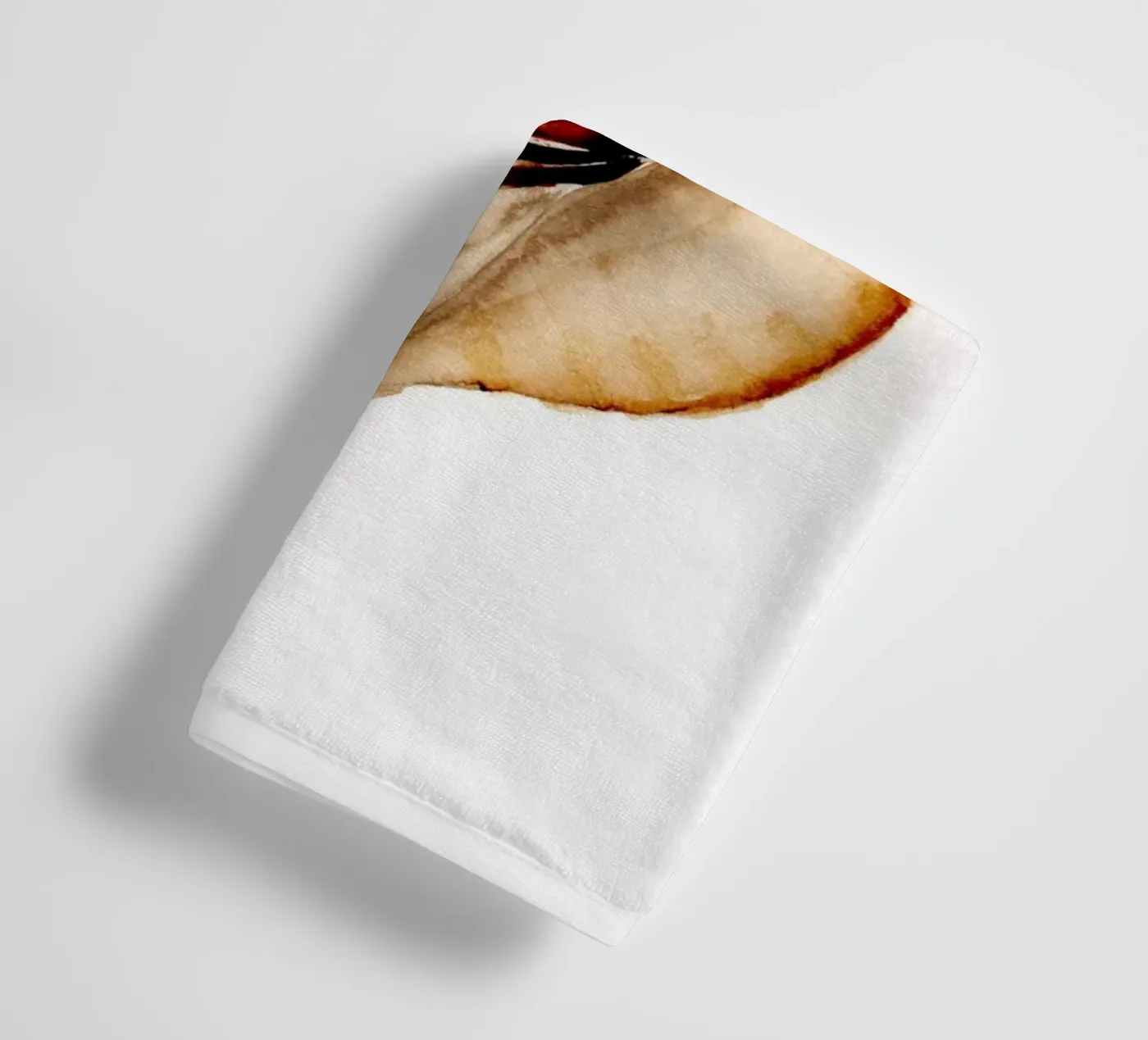 stripe shell badhanddoek van Nathys_illustration