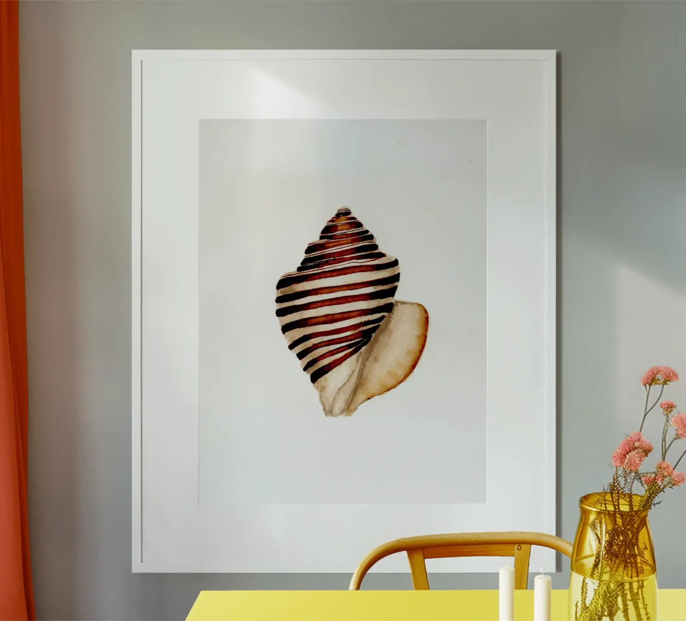 stripe shell poster da Nathys_illustration