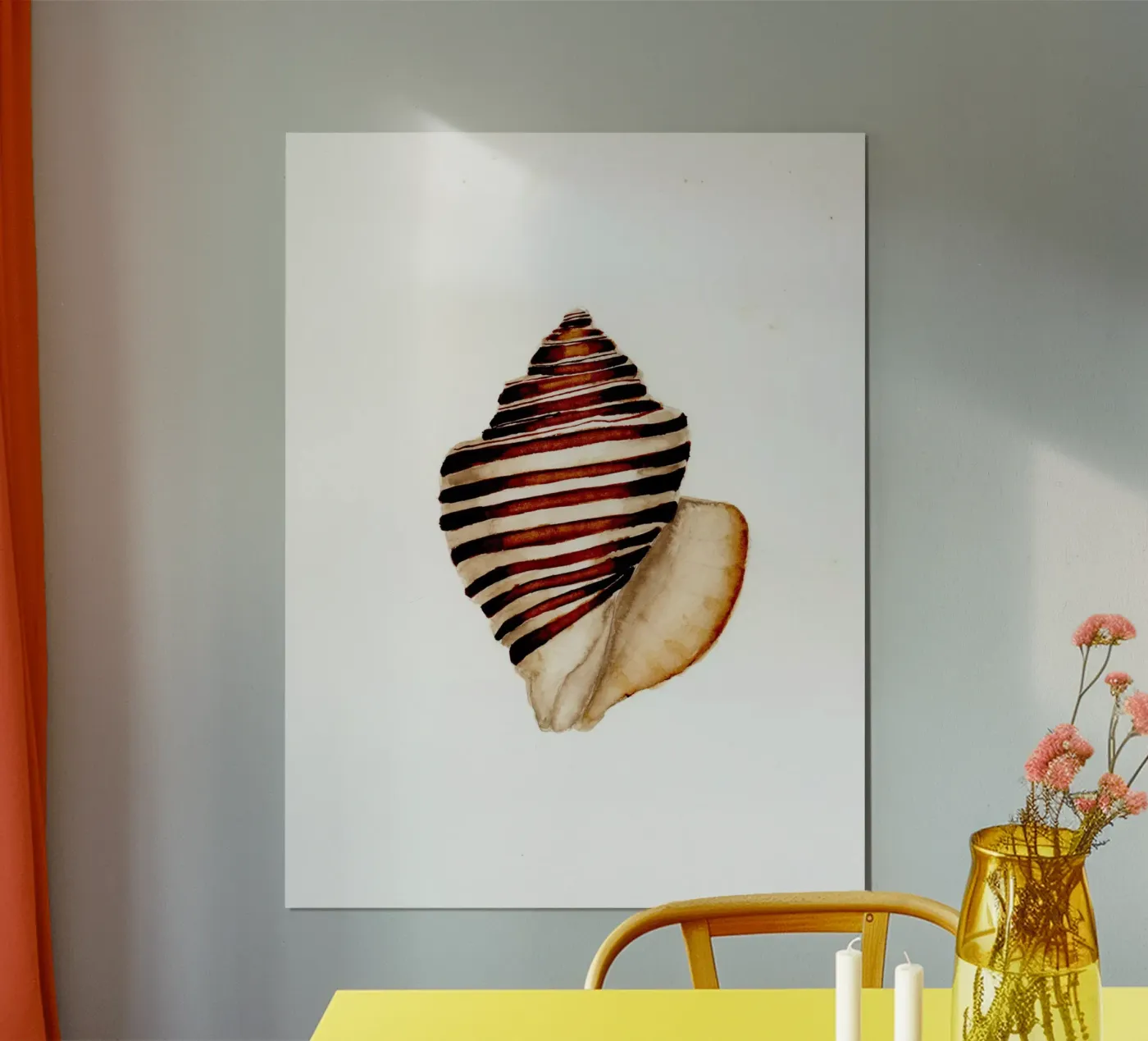 stripe shell poster da Nathys_illustration