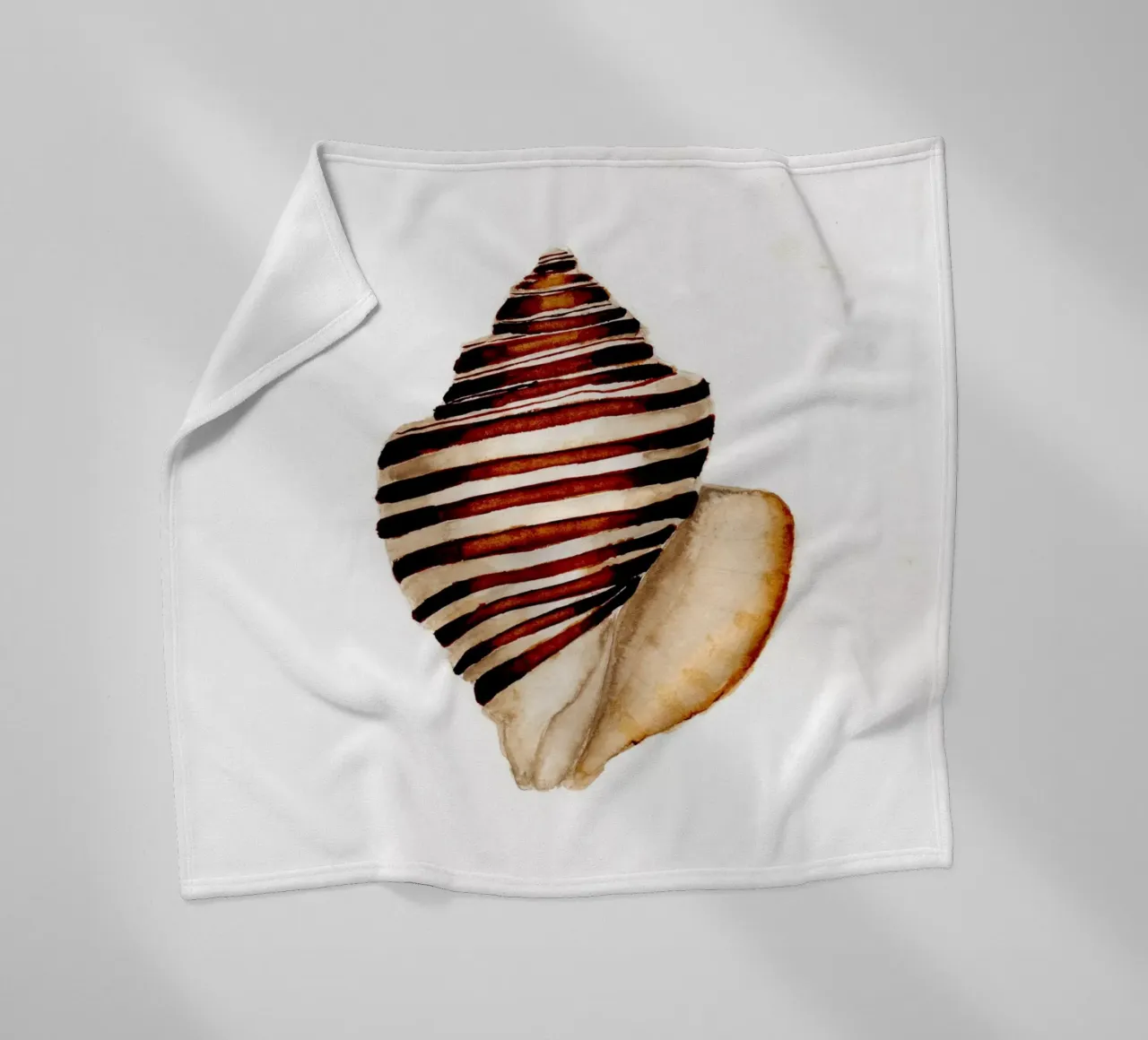 stripe shell Fleecedecke von Nathys_illustration