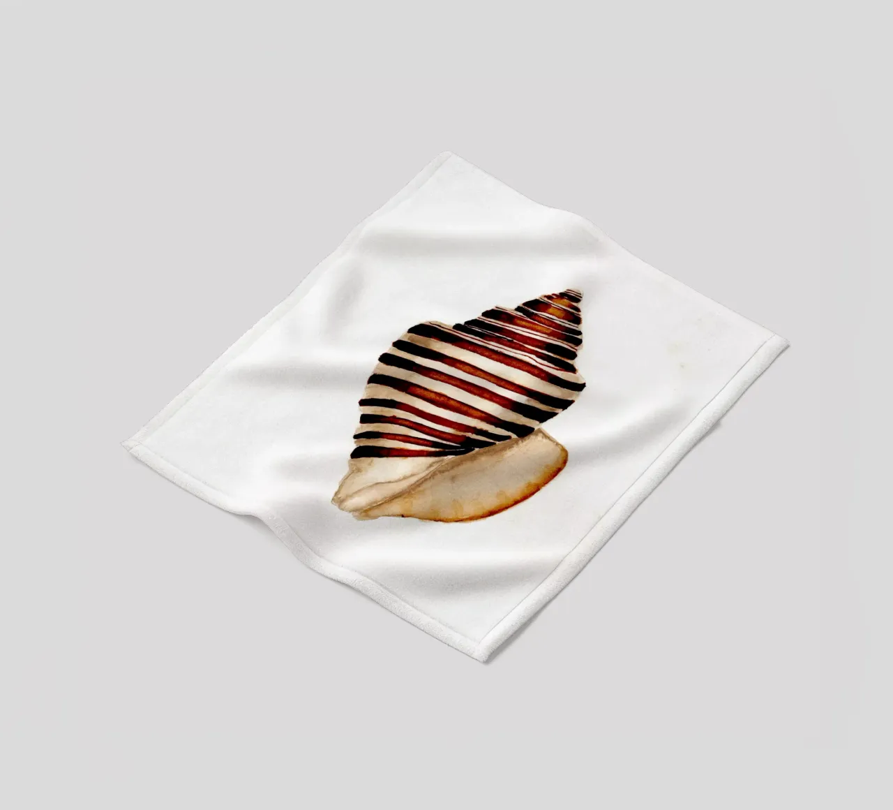 stripe shell Fleecedecke von Nathys_illustration