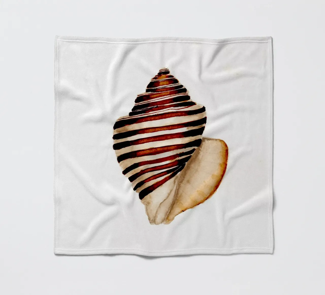 stripe shell Fleecedecke von Nathys_illustration