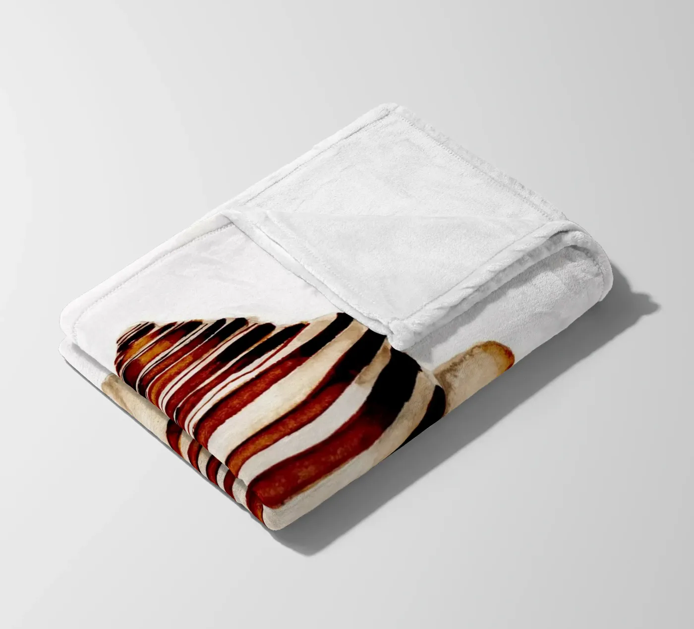 stripe shell Fleecedecke von Nathys_illustration