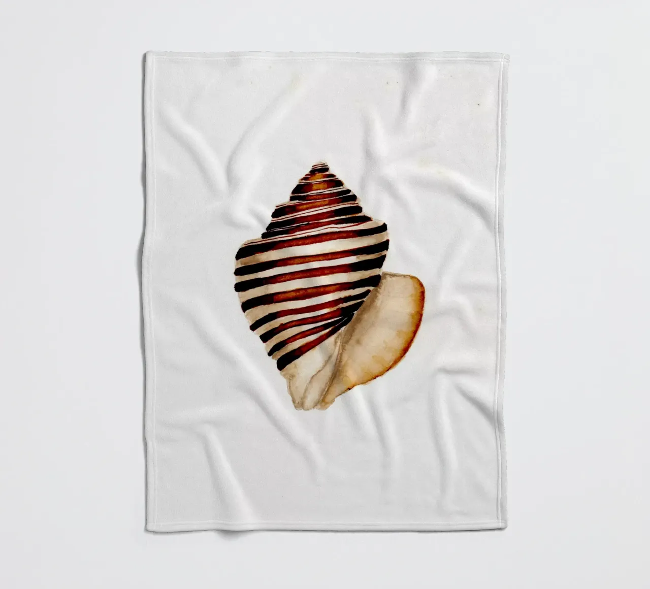 stripe shell Fleecedecke von Nathys_illustration