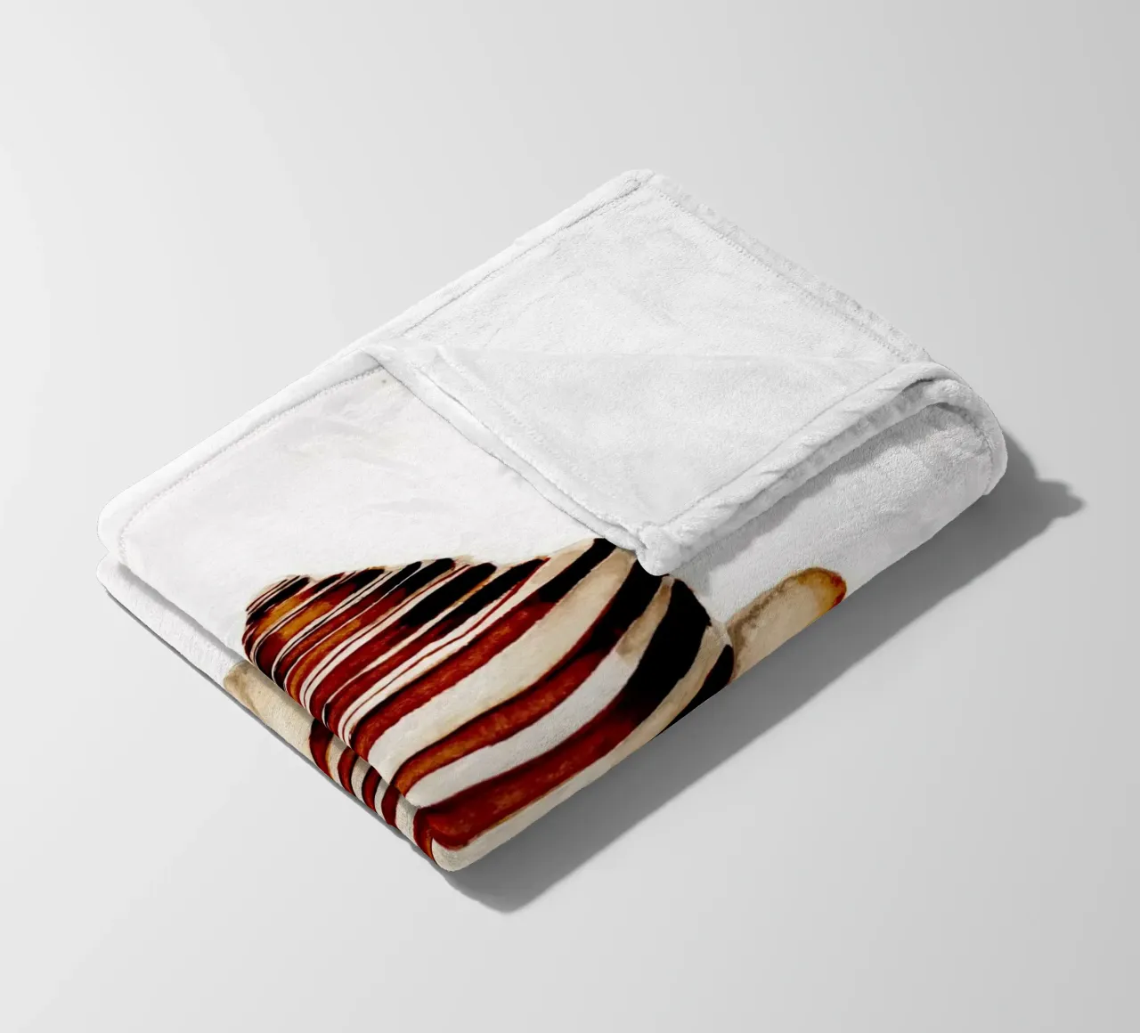 stripe shell Fleecedecke von Nathys_illustration