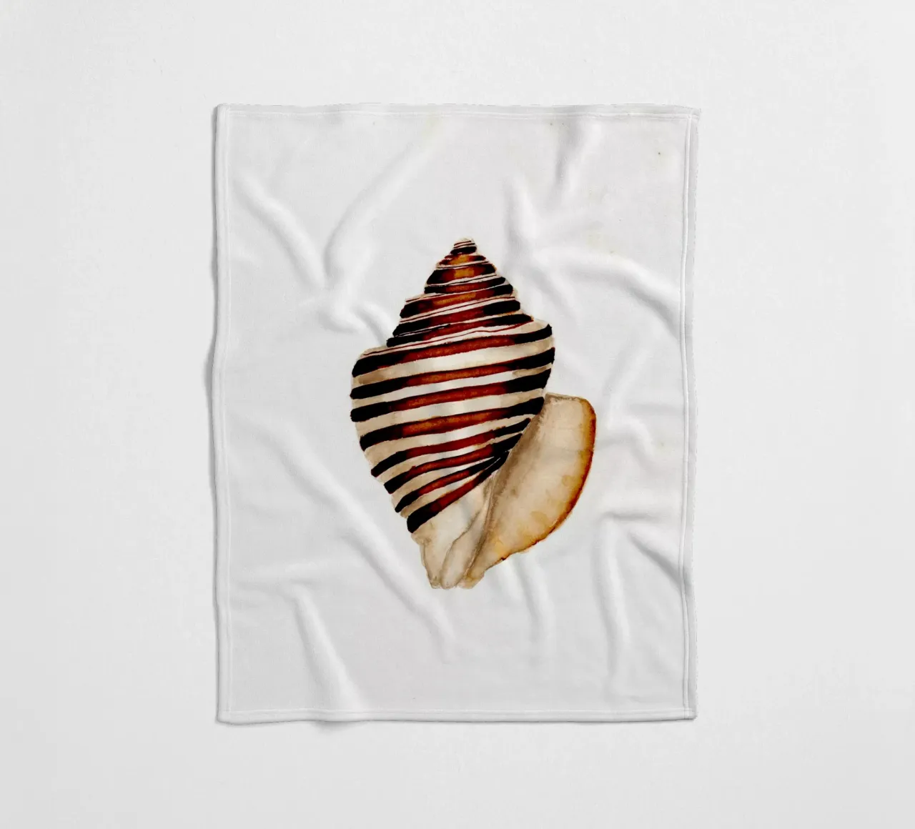 stripe shell Fleecedecke von Nathys_illustration