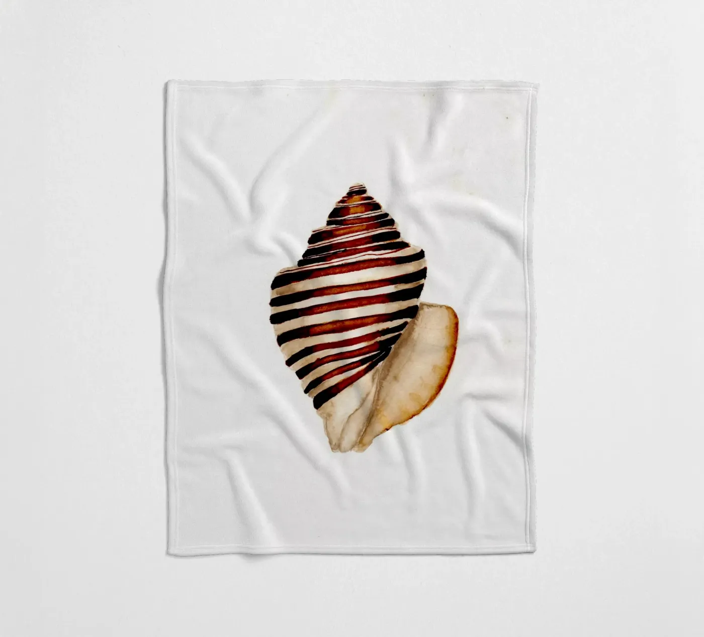stripe shell Fleecedecke von Nathys_illustration