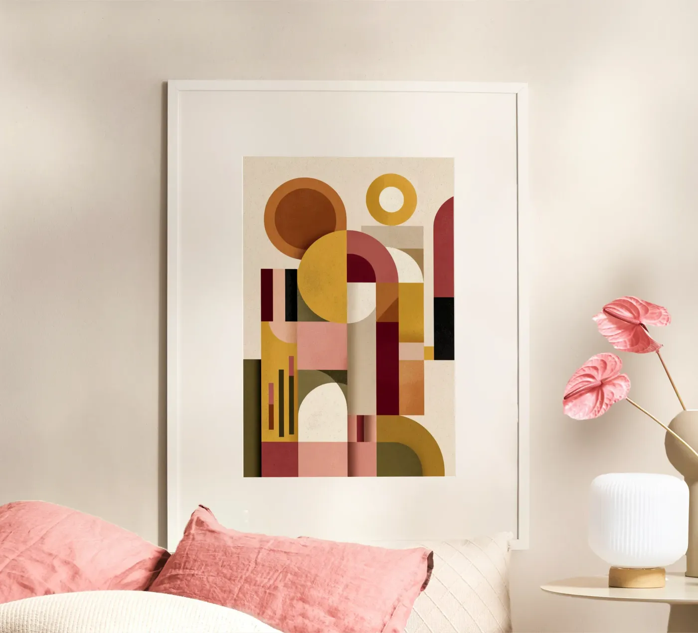Bauhaus Harmony poster da Geometrica