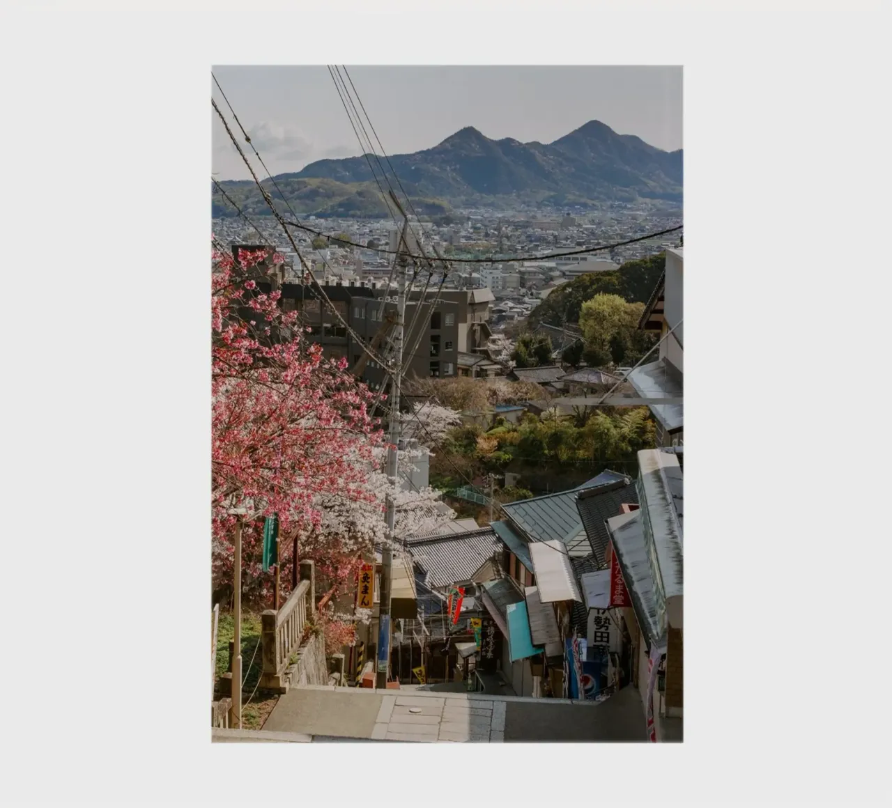 Le scale del tempio di Shikoku, Giappone diario da Marcel Bisig