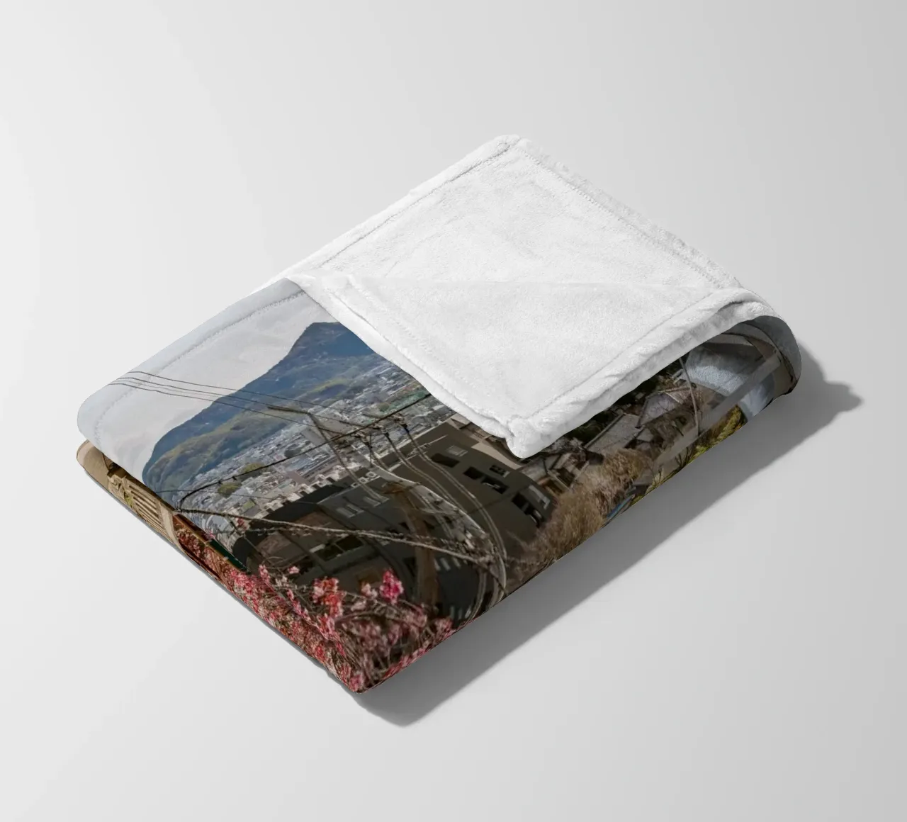 Le scale del tempio di Shikoku, Giappone coperta in pile da Marcel Bisig