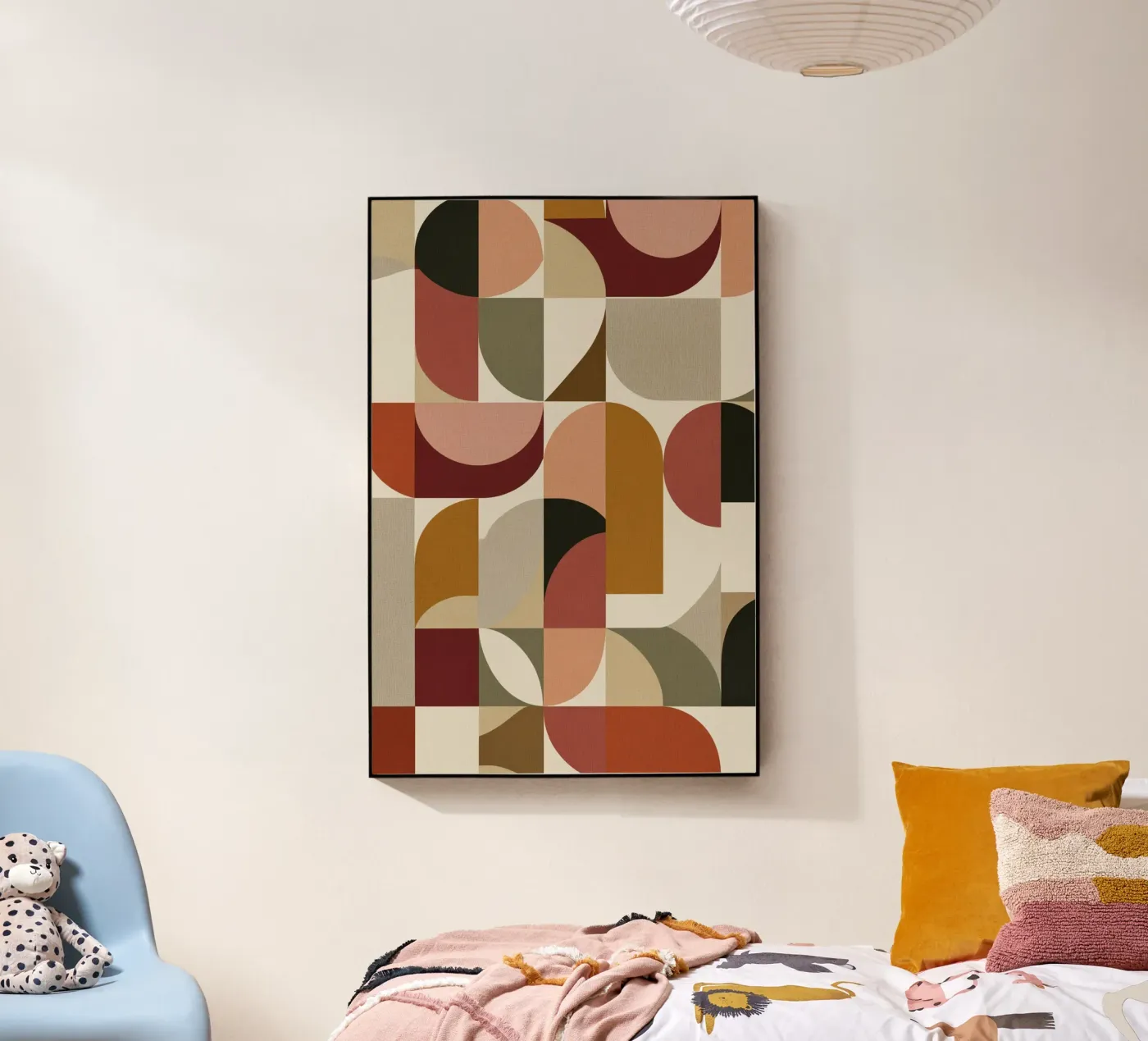 Modern Mosaic acryl van Geometrica