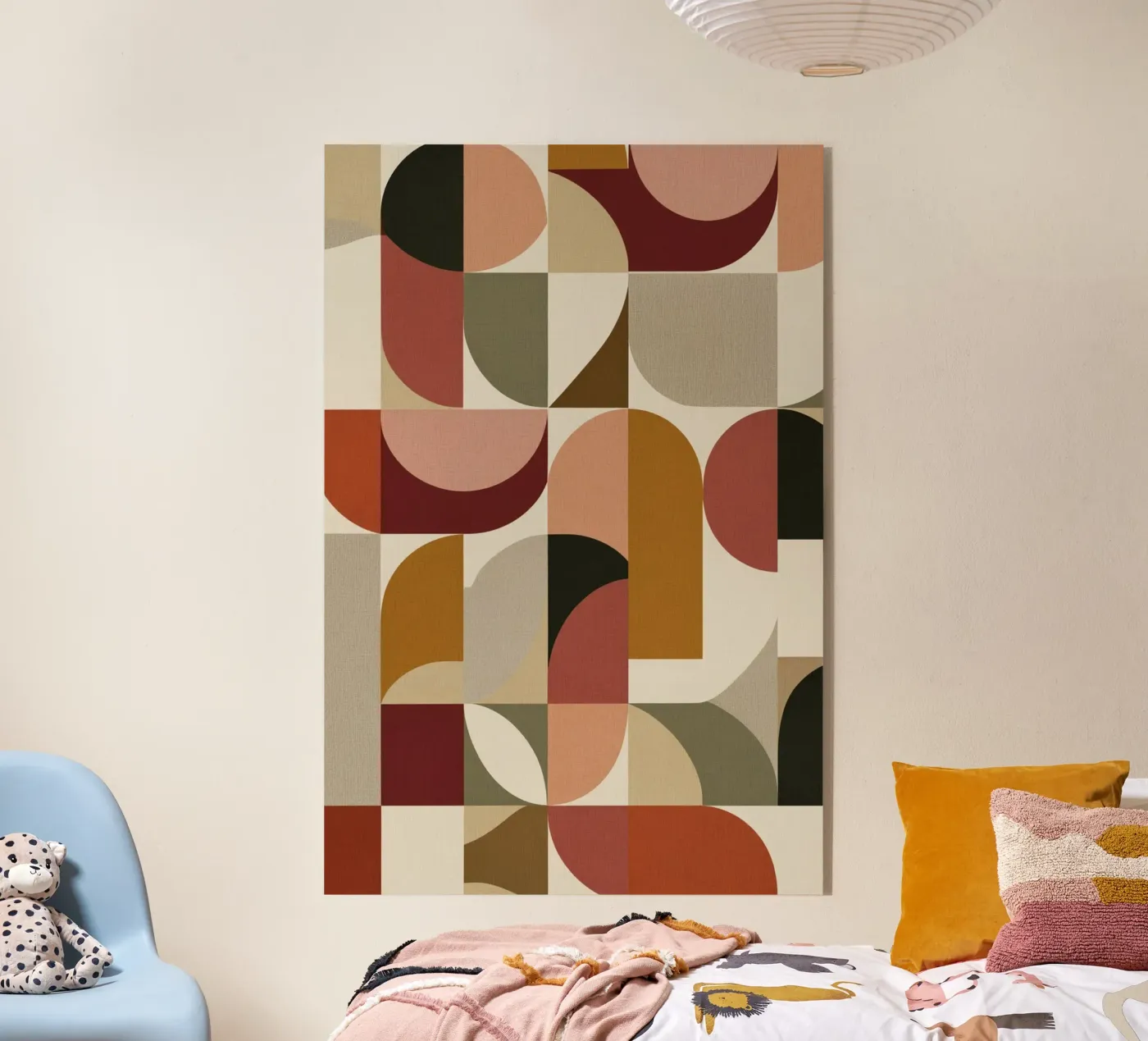 Modern Mosaic acryl van Geometrica