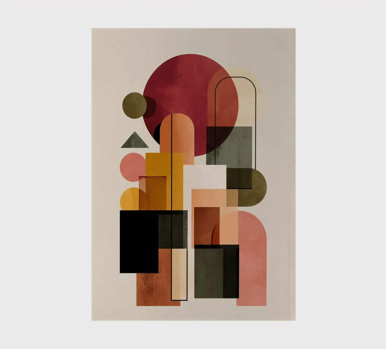 Fragments of Order notebook by Geometrica