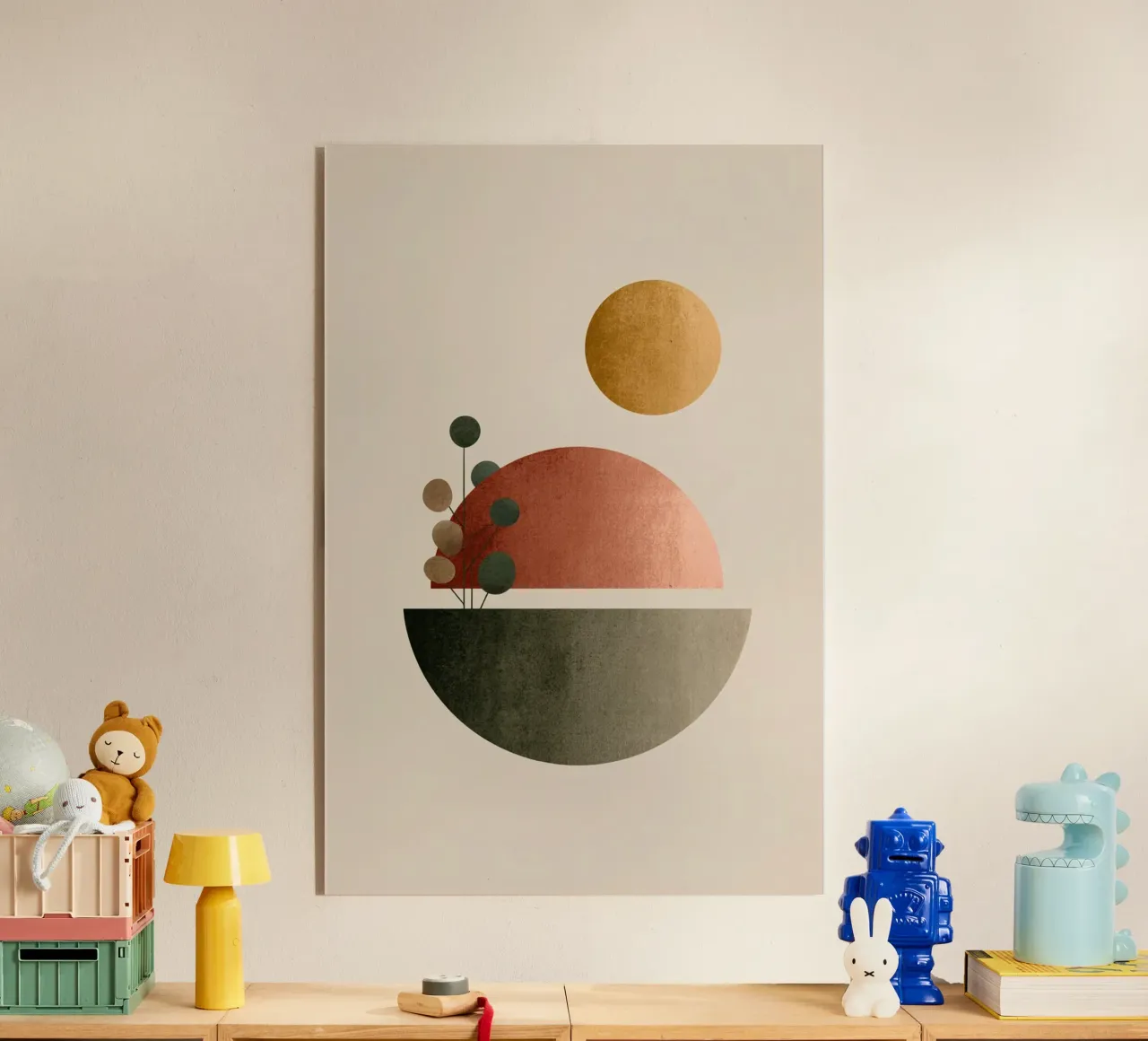 Sun Over Stillness plexiglass da Geometrica