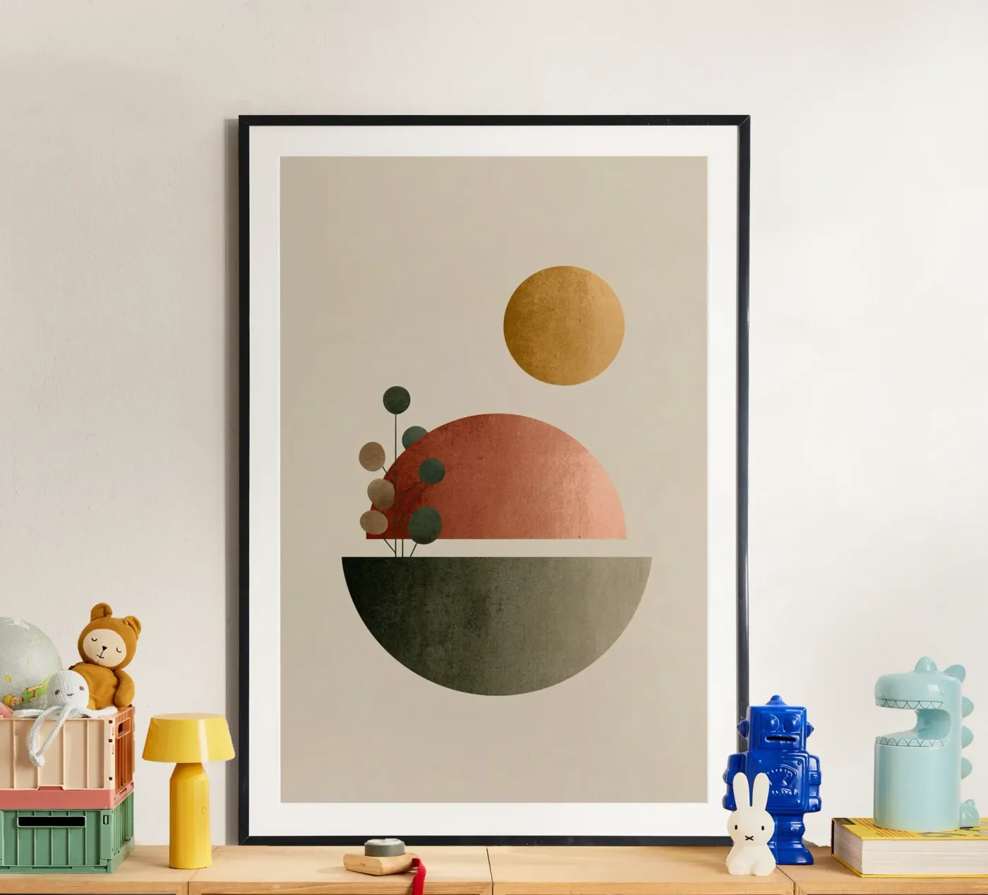 Sun Over Stillness poster da Geometrica