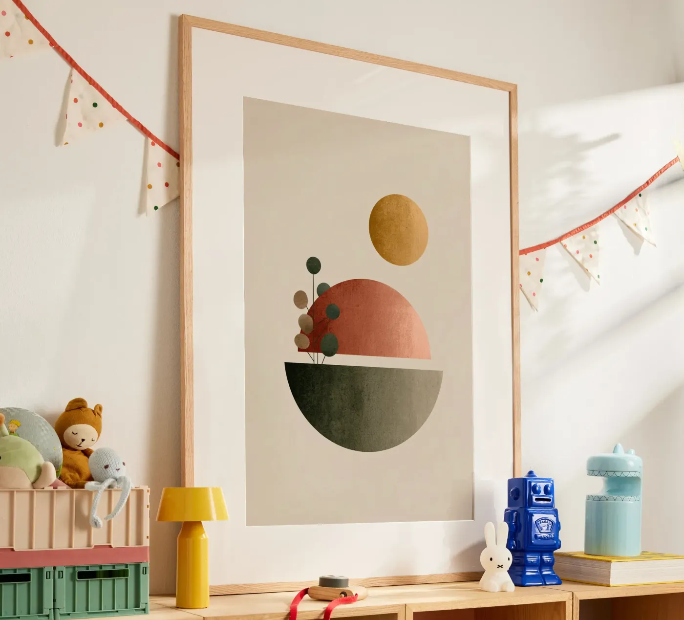 Sun Over Stillness poster da Geometrica