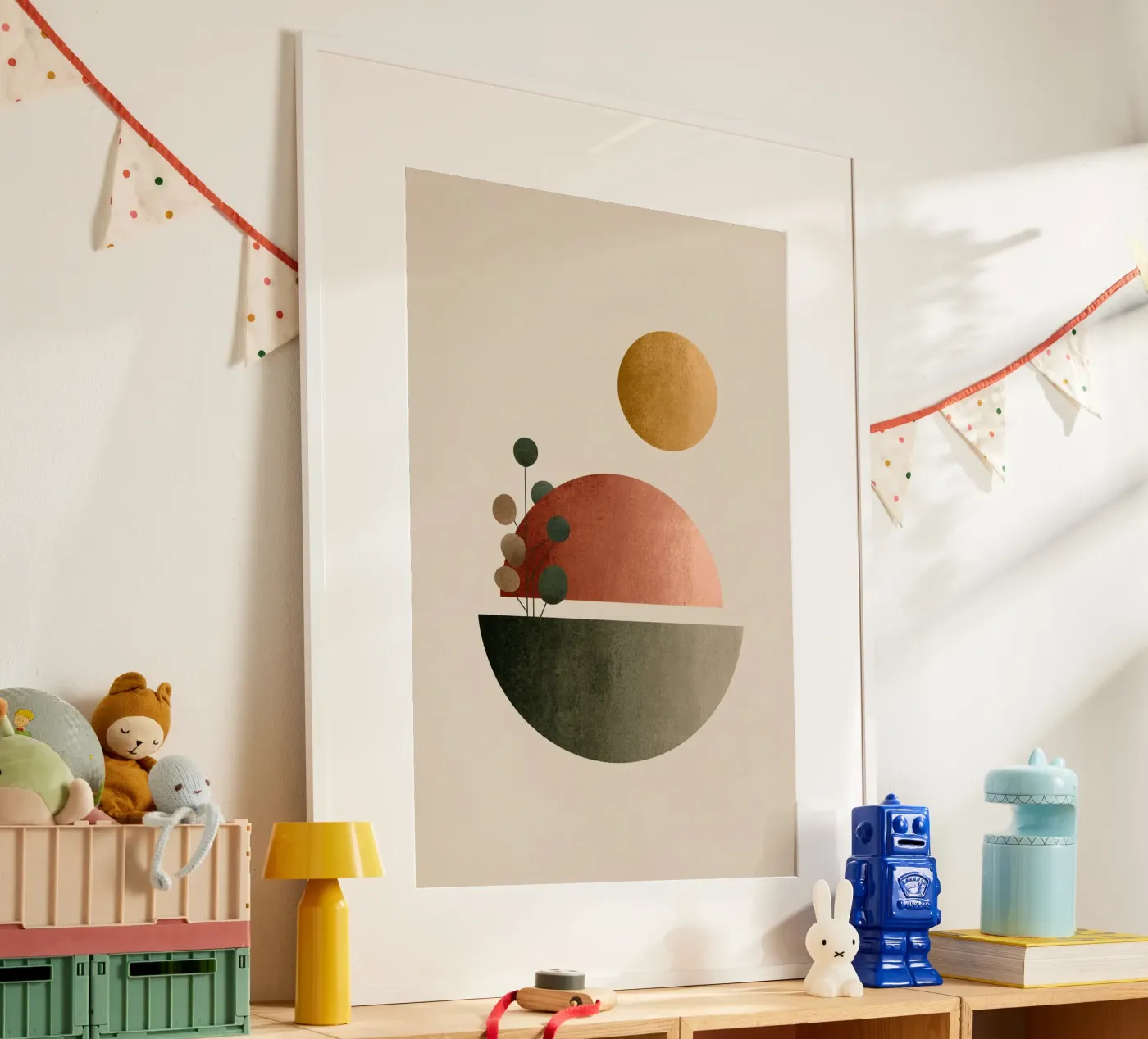 Sun Over Stillness poster da Geometrica