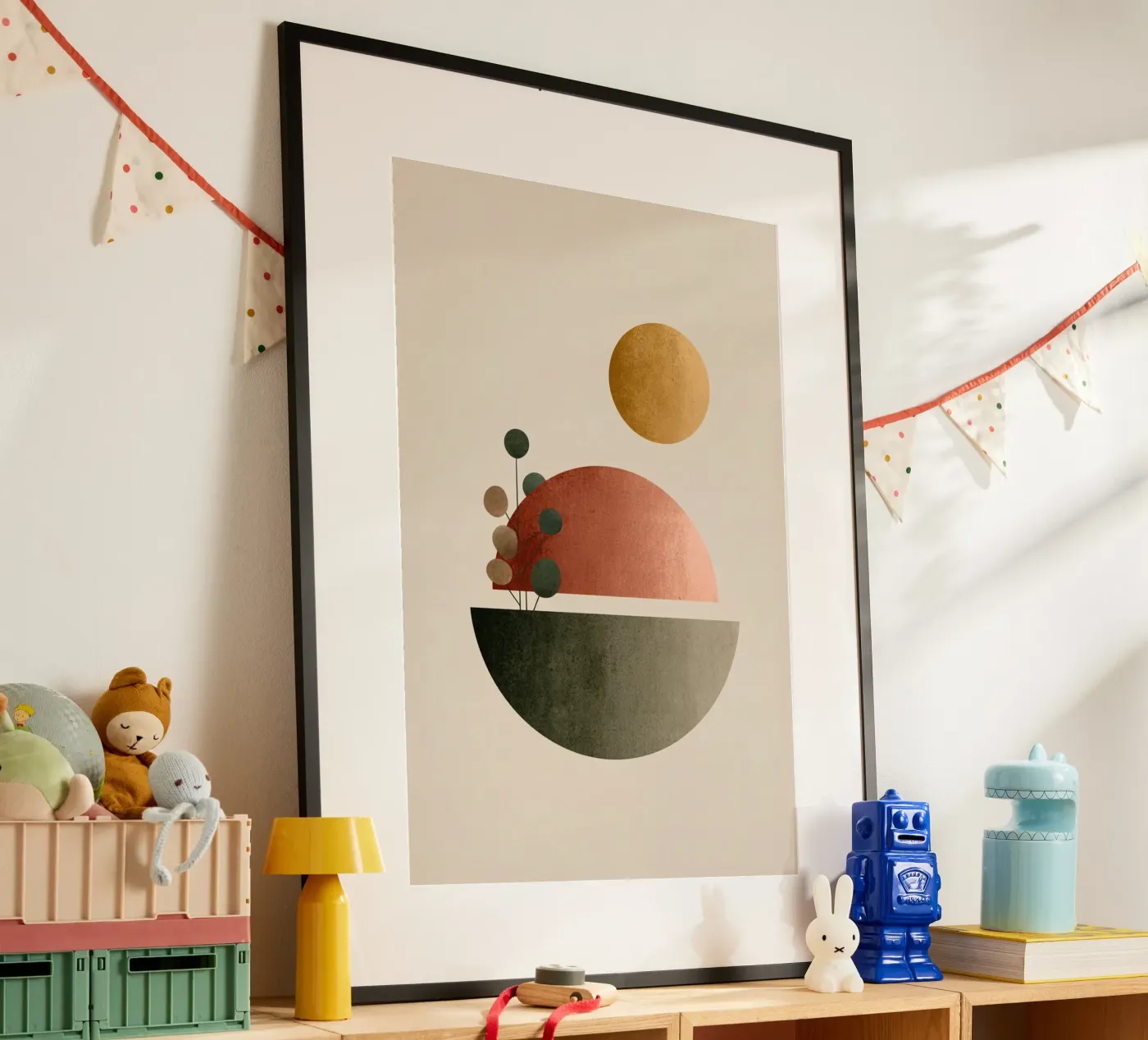 Sun Over Stillness poster da Geometrica