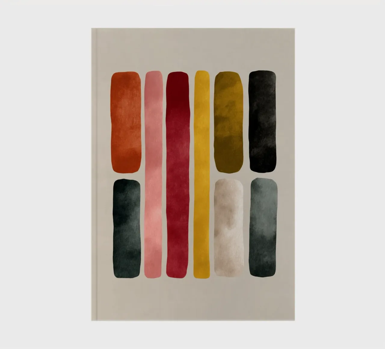 Echoes of Color notebook by Geometrica
