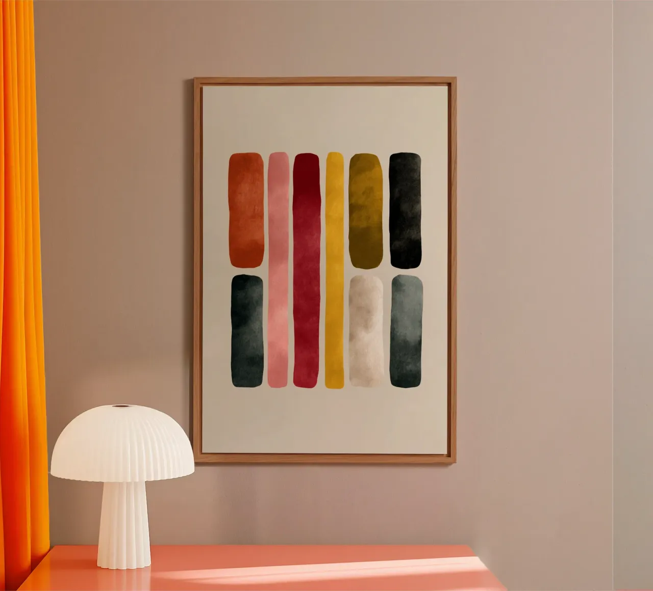 Echoes of Color alluminio dibond da Geometrica