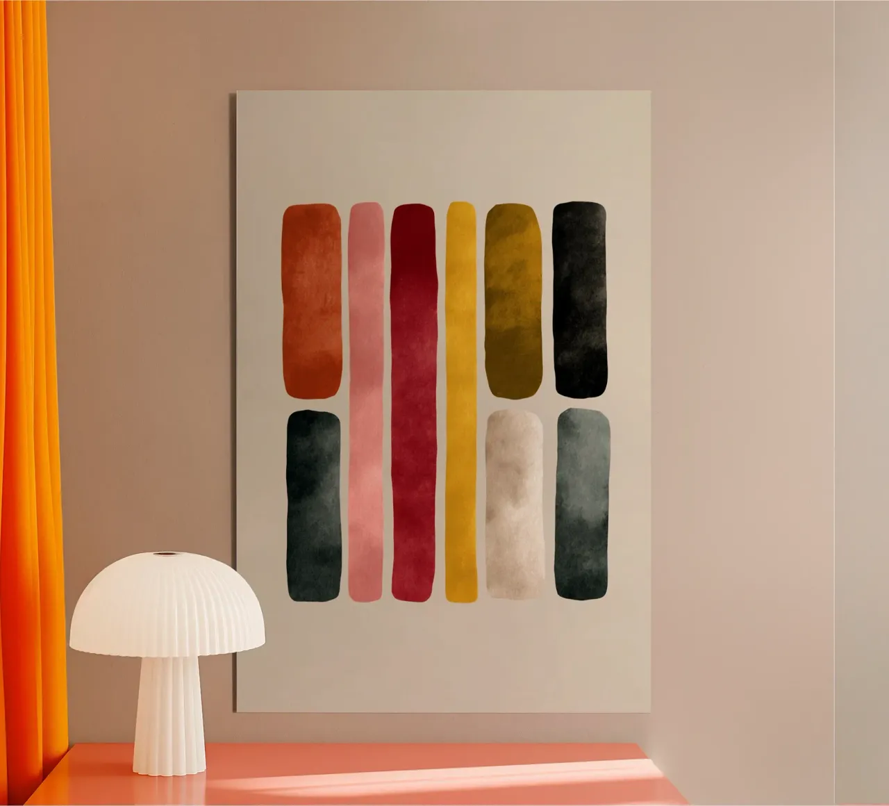 Echoes of Color alluminio dibond da Geometrica