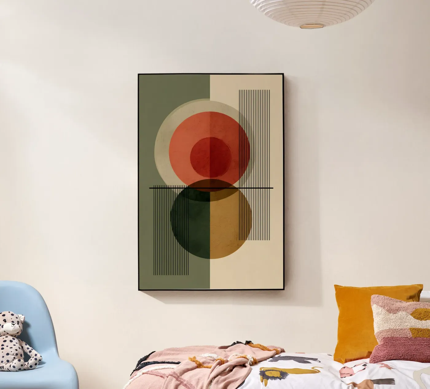 Sunrise Harmony acrylic glass by Geometrica