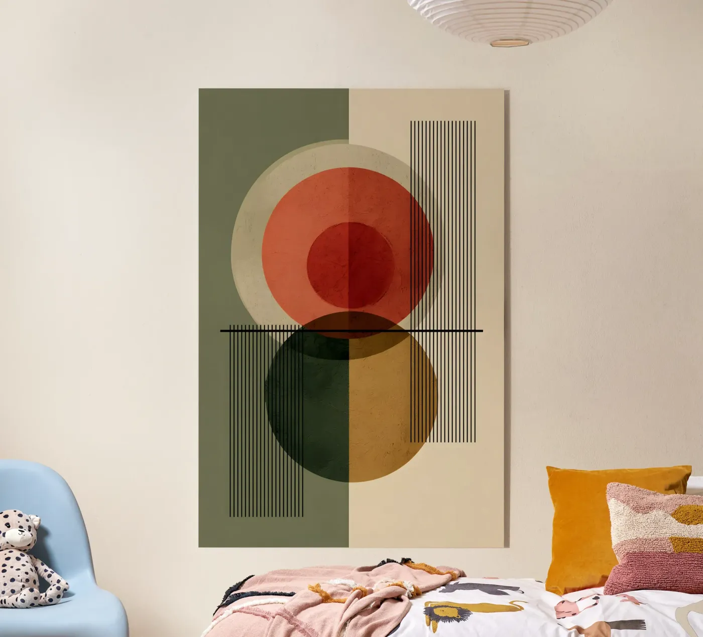 Sunrise Harmony acrylic glass by Geometrica