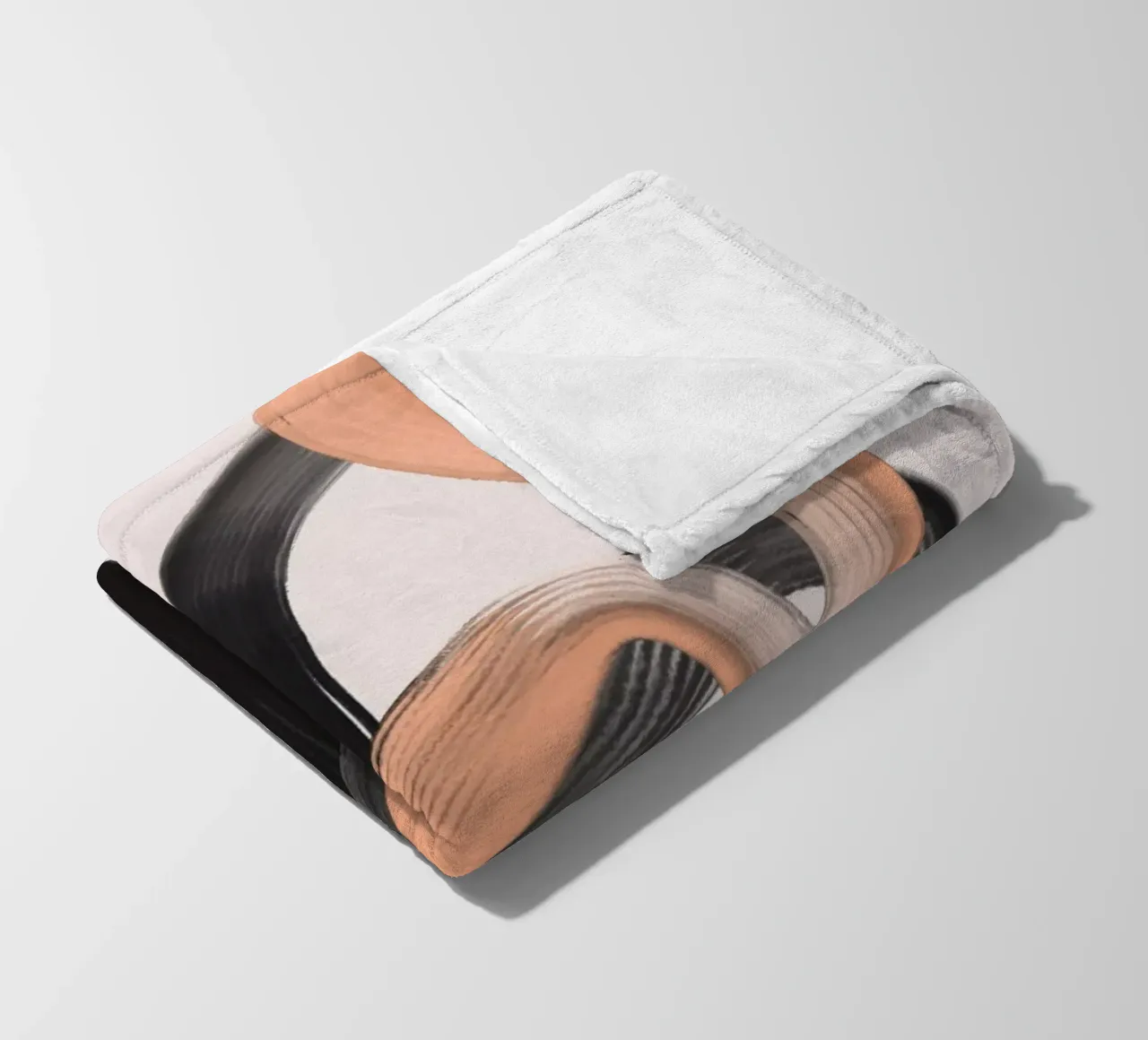 Wild Strokes No 1 coperta in pile da treechild